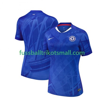 Fußballtrikots Chelsea Frauens 2025-2026 Kurzarm Heimtrikotsatz kaufen